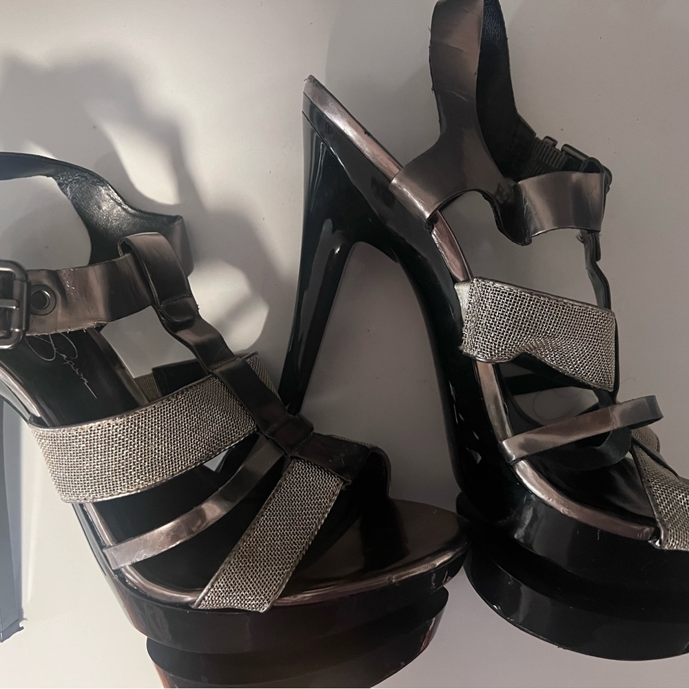 Strap Up Platform Heel - image 2